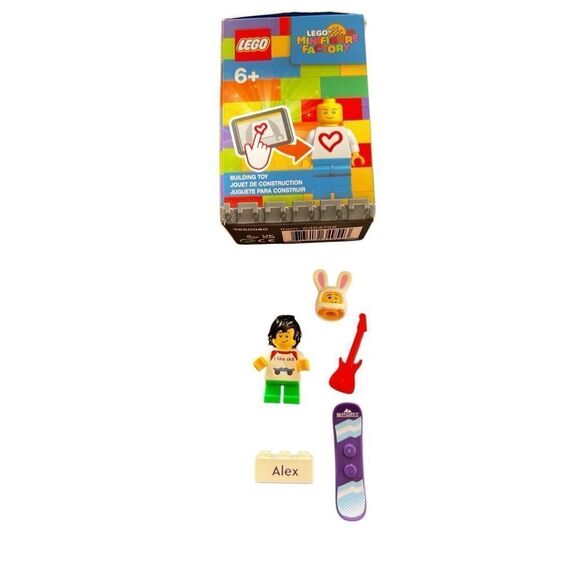 LEGO NEW YORK skateboard Minifigures with Alex printed - Picture 3 of 11